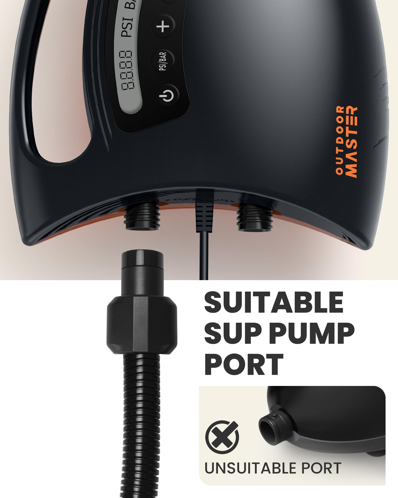 OUTDOOR MASTER 電動エアーポンプ　SUP Amazon.co.jp: OUTDOORMASTER 電動エアーポンプ 大容量【88Wh内蔵